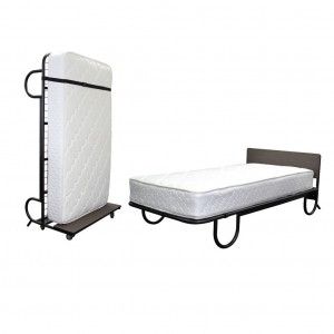 Compass Upright Rollaway Bed 200L x100W x 65H cm 20cm Mattress