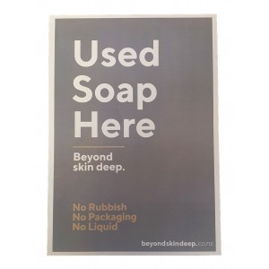 BSD Sign for Storage Areas - Soap