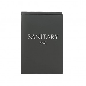 11052_The Charcoal Collection Sanitary Bag