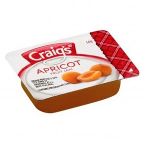 Craigs Apricot Jam PCU Tray 75
