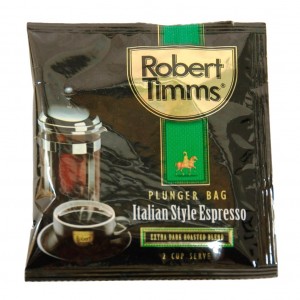 Robert Timms Italian Plunger Coffee 2 Cup 15gm Sachet