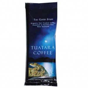 Tuatara Plunger Coffee 20gm Sachet (100)