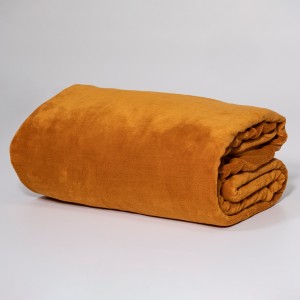 Marigold Coral Fleece Blanket-Sgle/Dble