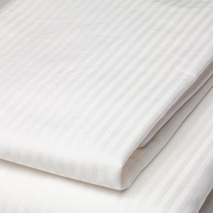 4mm Sateen Stripe Pillow Slip - Standard