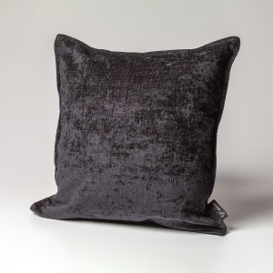 Black Sand Oxford Cushion Cover - Square