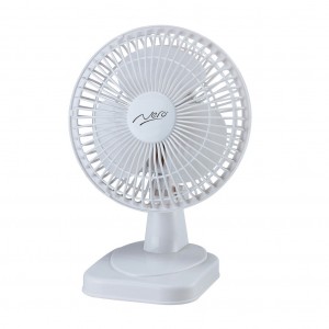 Nero 15cm White Desk Fan
