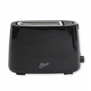 Nero Black Toaster 2 Slice 850W