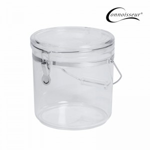 Acrylic Storage Canister w Handle 4.5L