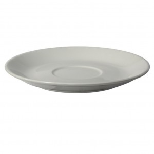 Connoisseur White Porcelain Saucer For Stackable Cup 145mm