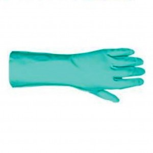 Nitrile Small 7 Chemical Resistant Green Gloves 1pr