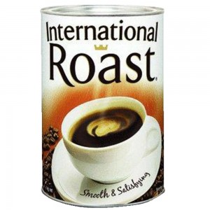 International Roast Instant Powdered Coffee 1kg Tin