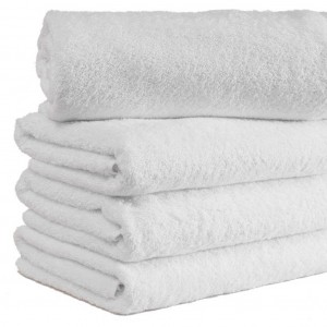 Millennium White Bath Towel 490gm 70x135