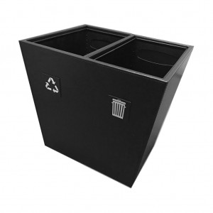 29651_Leatherette-2-Compartment-Recycling-Bin