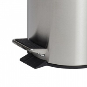 5L Round Stainless Steel Pedal Bin