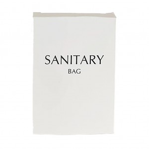 The White Collection Sanitary Bag (250)