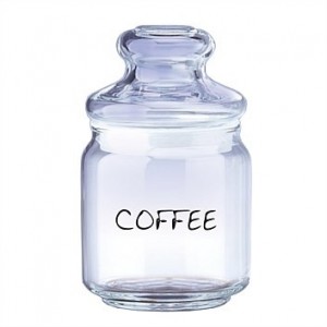 Coffee Pop Glass Jar 500ml