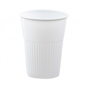 HotCold White Plastic Cup 210ml